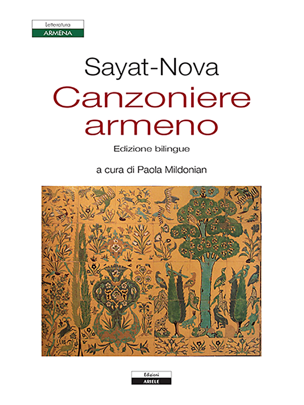 Copertina di Canzoniere armeno