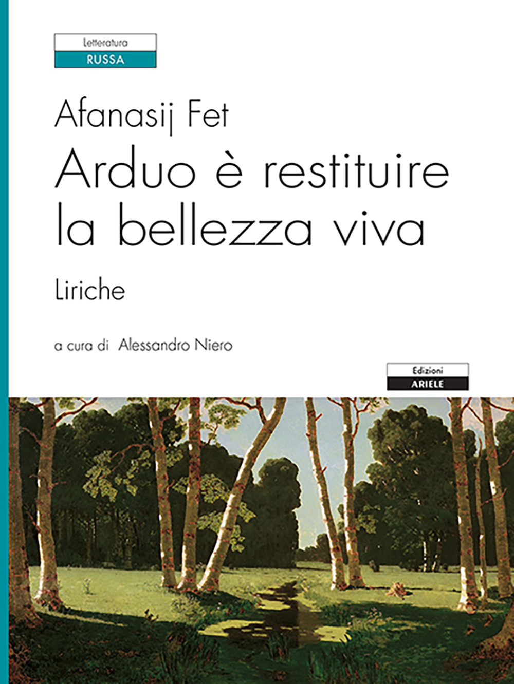 Copertina di Arduo è restituire la bellezza viva