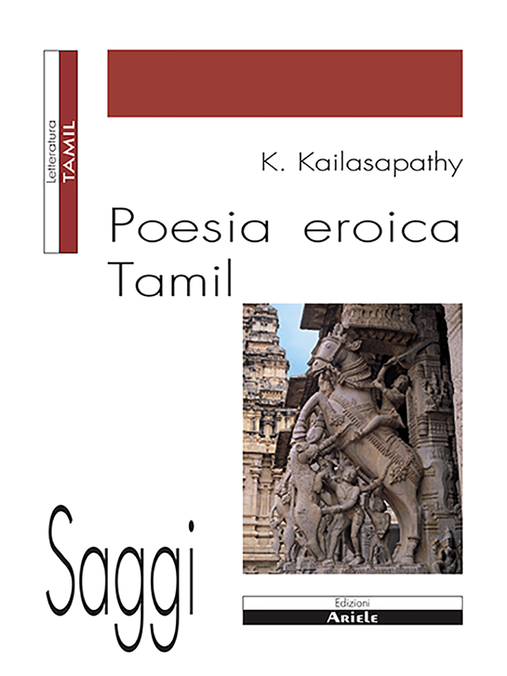 Copertina di Poesia eroica tamil