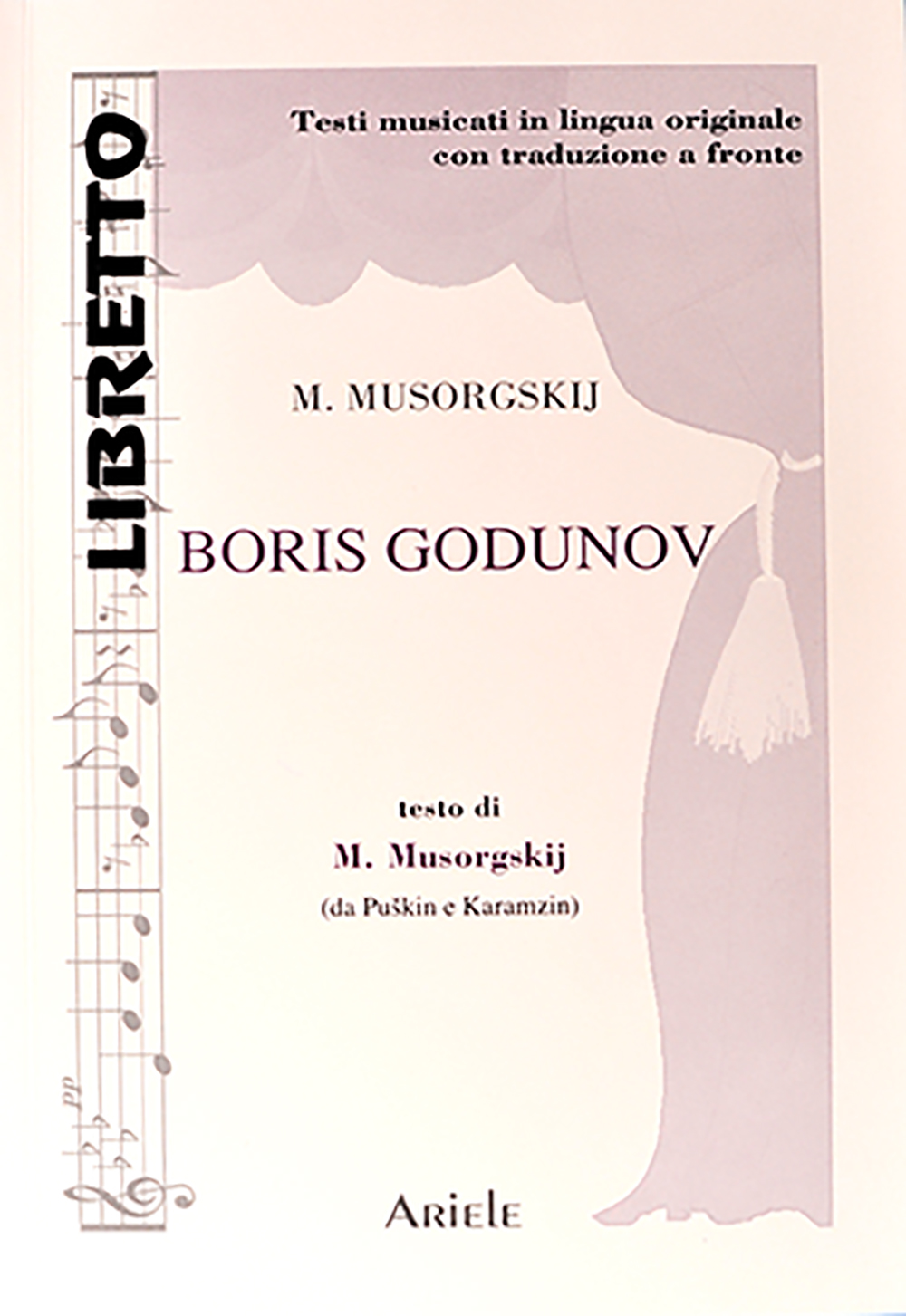 Copertina di Boris Godunov