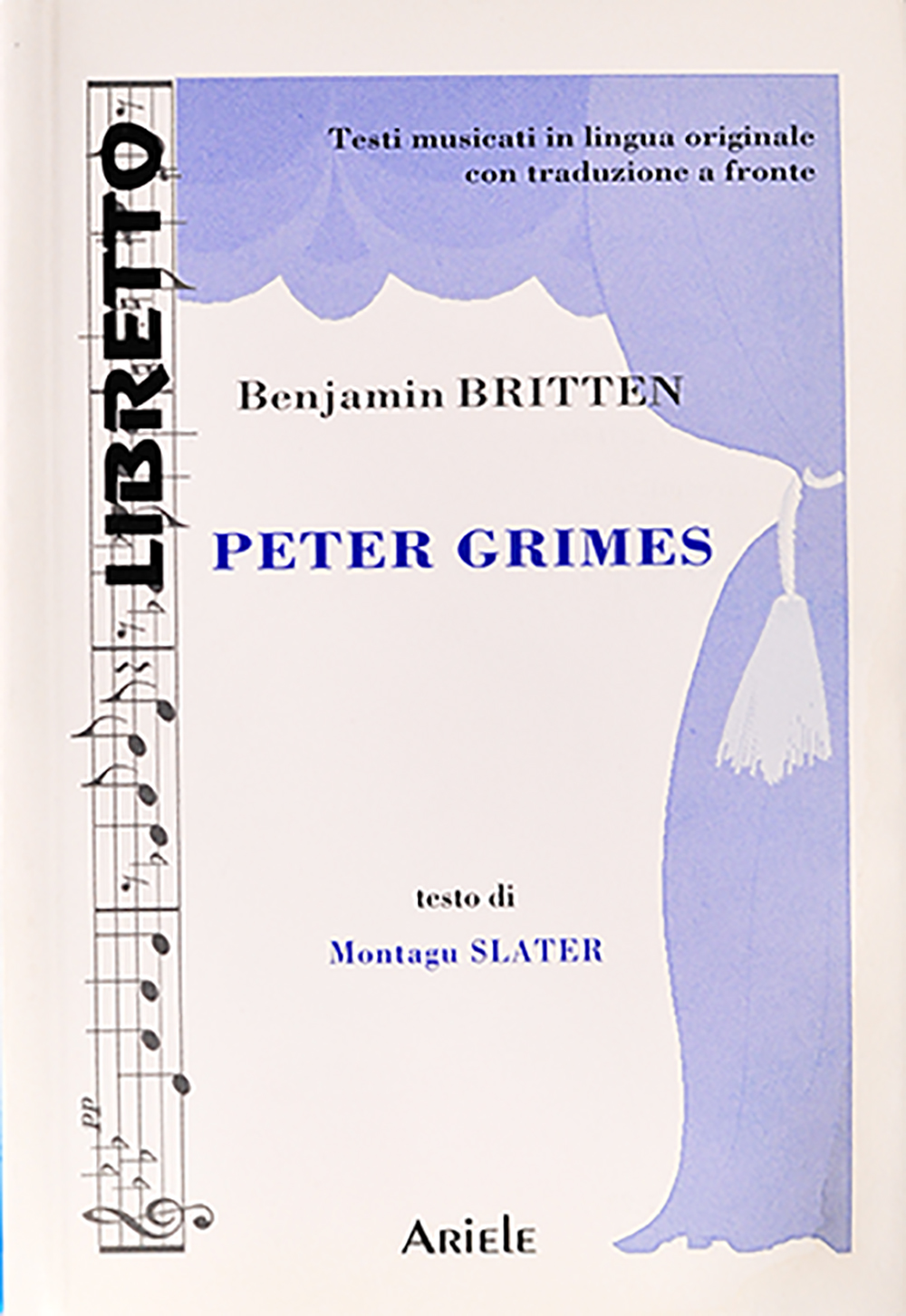 Copertina di Peter Grimes