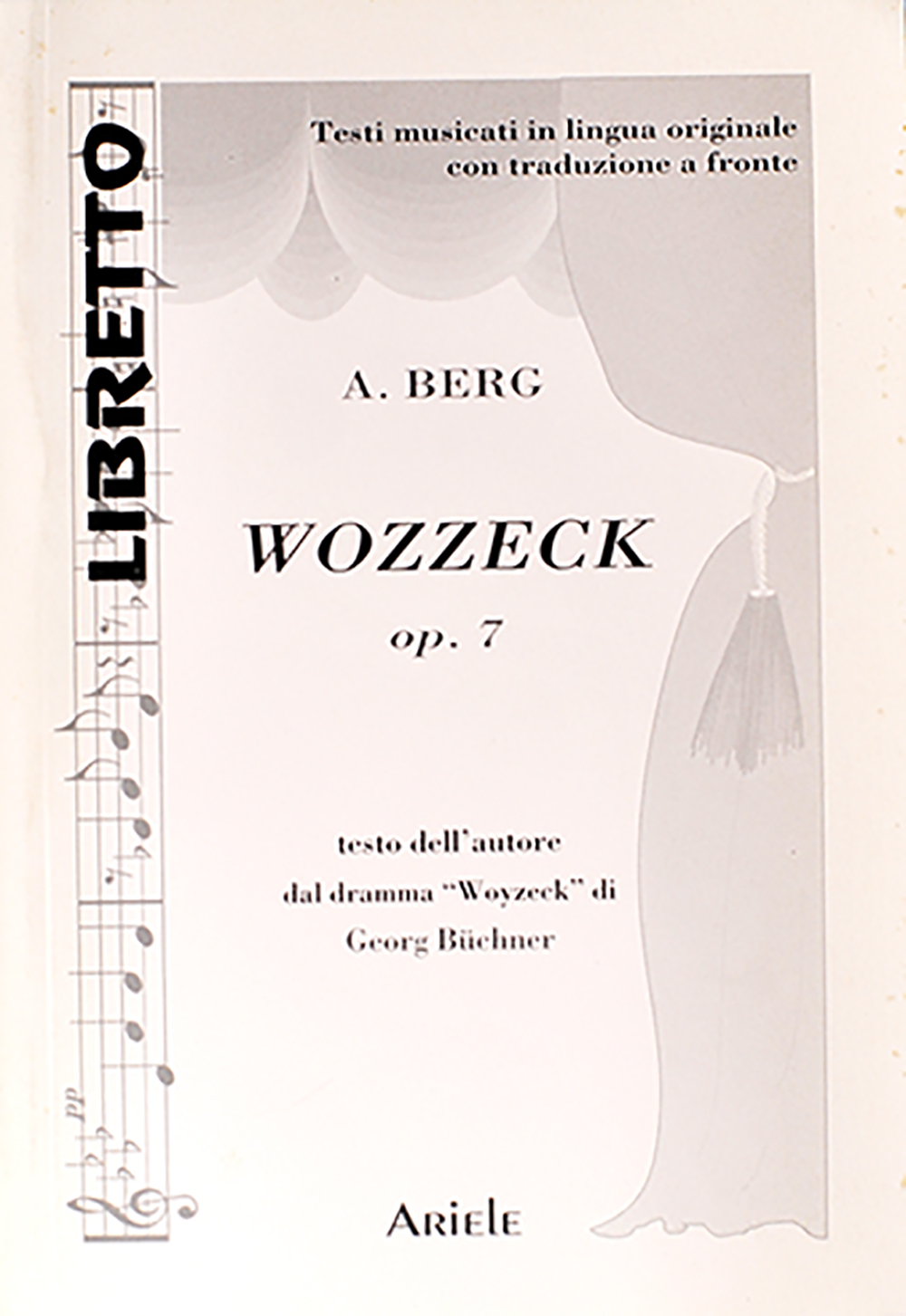 Copertina di Wozzeck